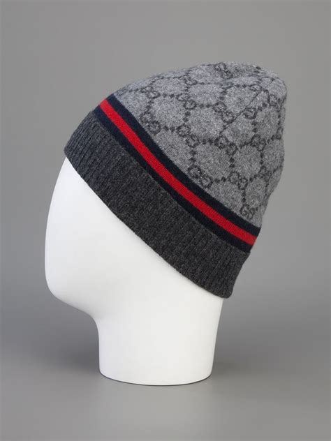 gucci beanie grey